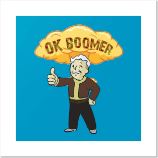 Ok Boomer Atomic Edition Posters and Art